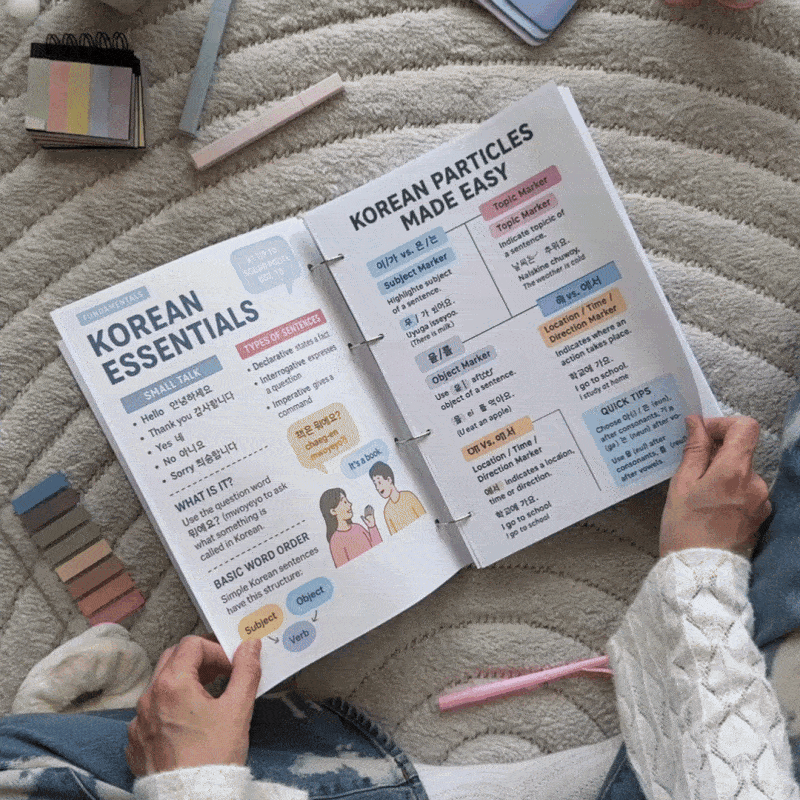 FREE Korean Study Notes